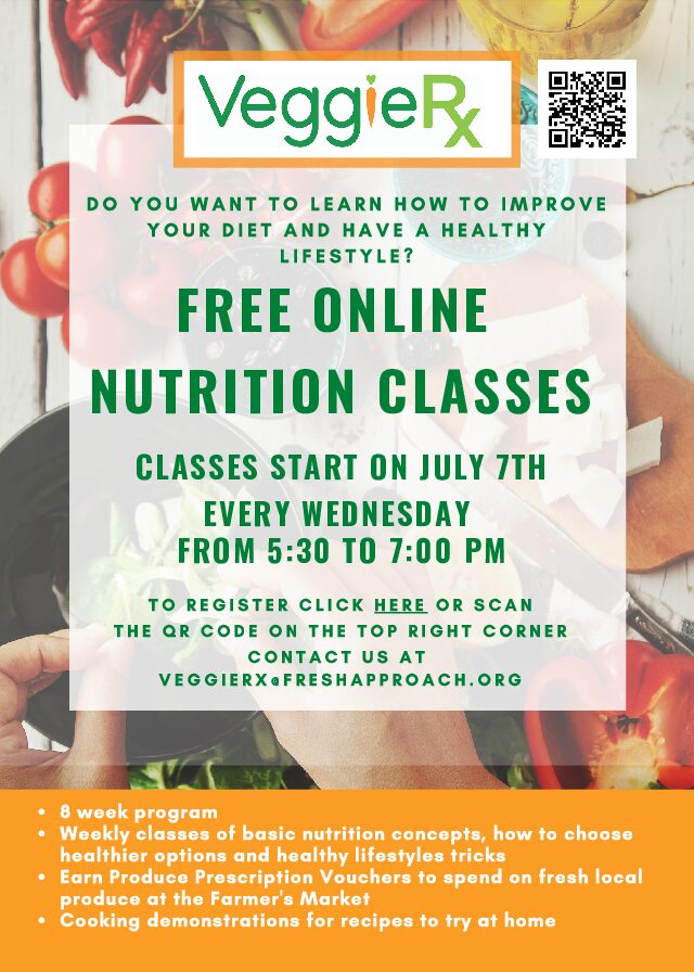 Free Online Nutrition Classes Local Produce With VeggieRx Brighter